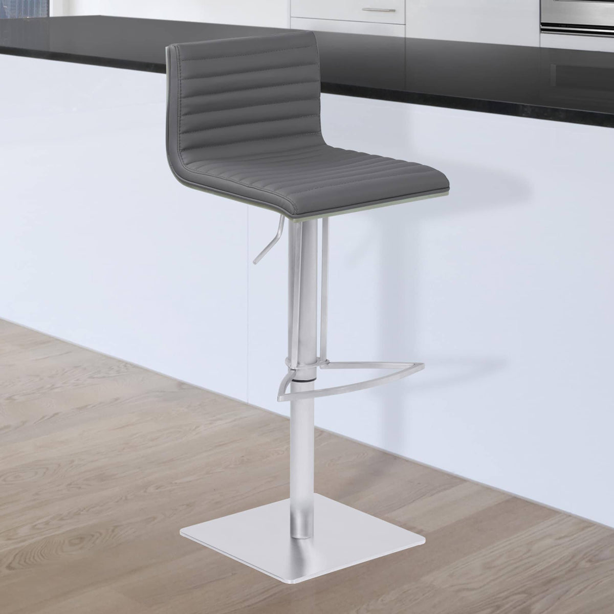 Adjustable Metal Barstool S406