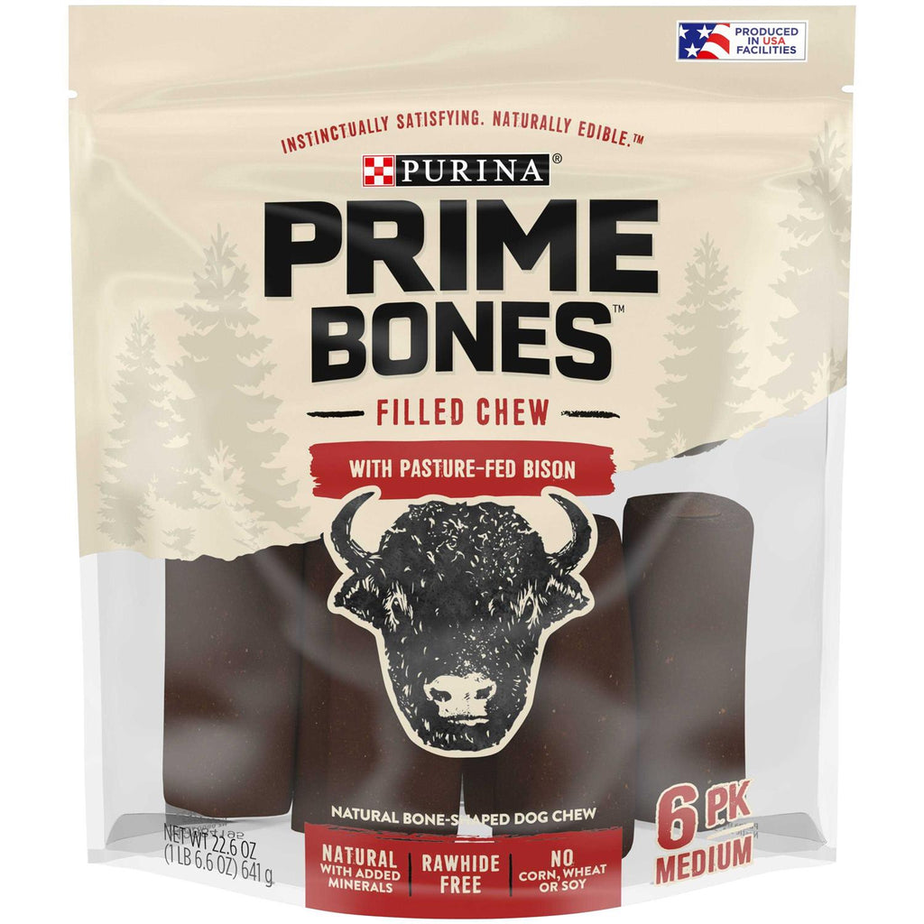 Natural Dog Treats Filled Chew With Pasture-Fed Bison C5005