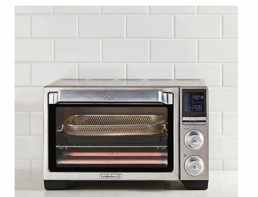 Quartz Heat Countertop Toaster Oven with Air Fry, 0.88 Cu. ft W455610