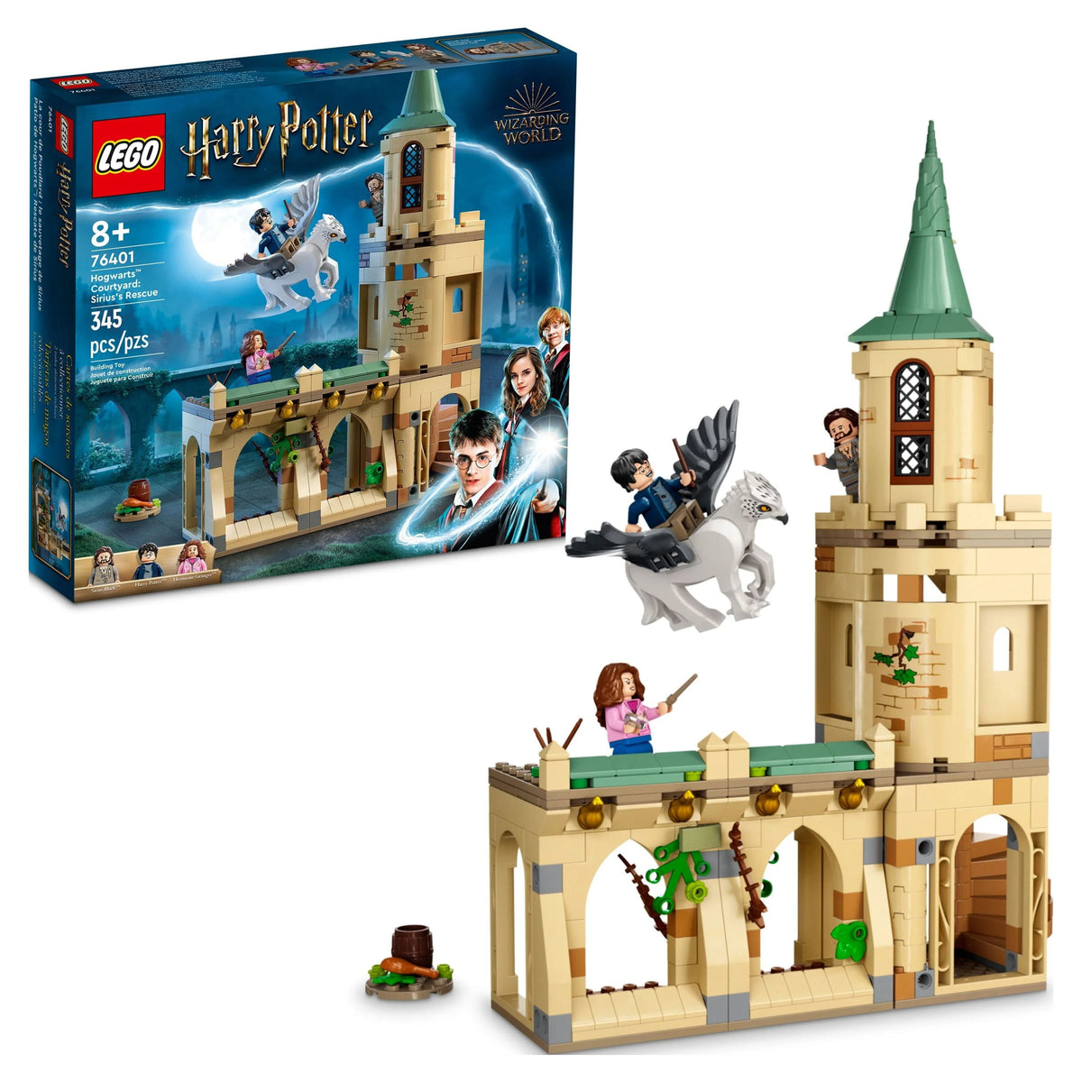 Castle Tower Toy with Hippogriff Figure and Prison Cell L7768