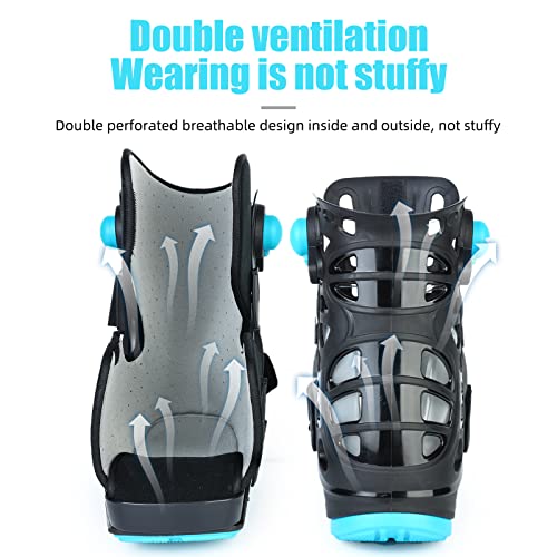 Medical Inflatable Walking Boot Black Medium O280