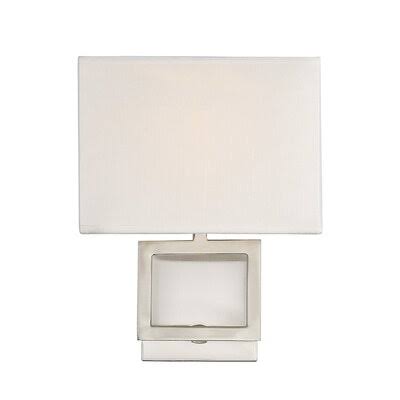 Matte Black 1-Light Dimmable Candle Wall Light L88037