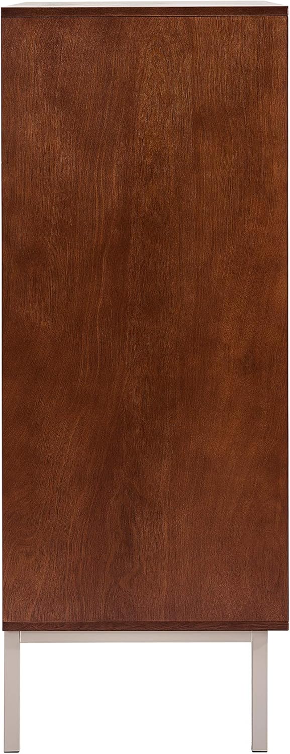 Two-Tone Sliding Door Cabinet P2163