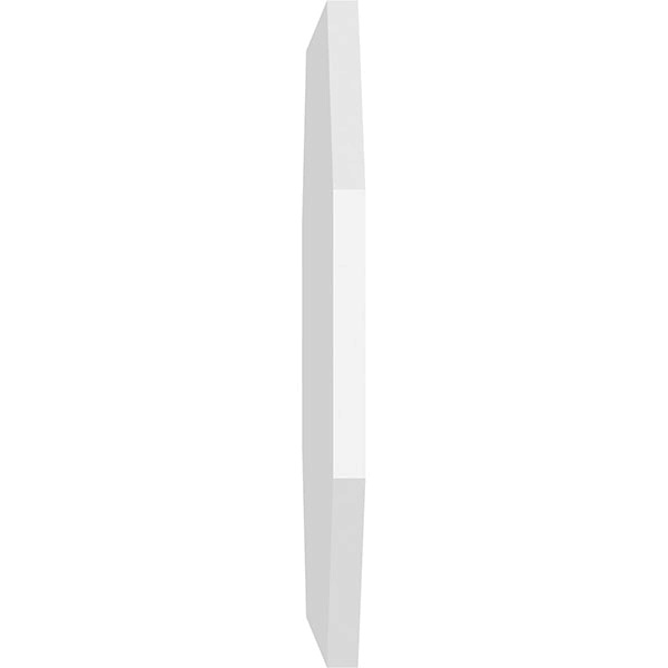 PVC Horizontal Elongated Octagon Gable Vent U279435
