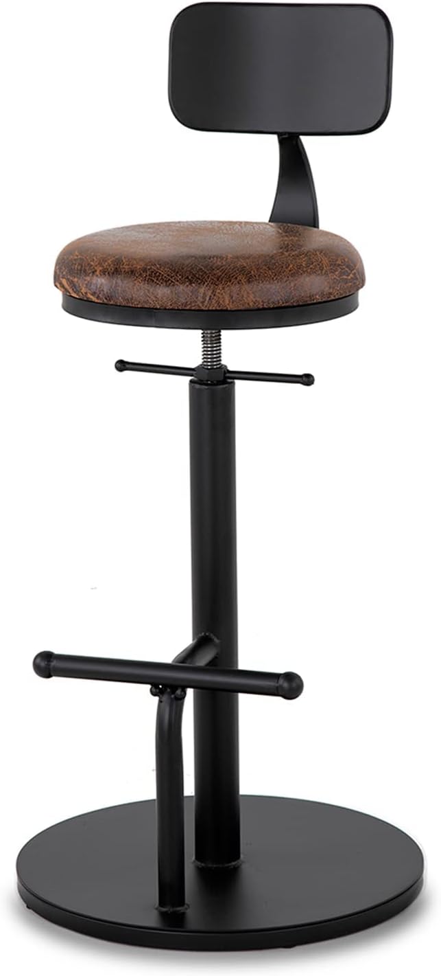 Set of 2 Adjustable Swivel Bar Stool K686377