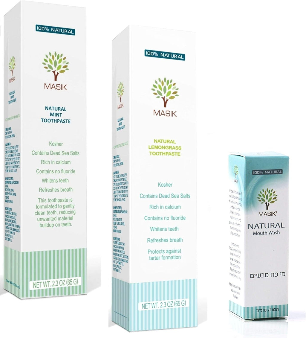 Alcohol-Free Mouthwash with Essential Oils, 3 Pack S82542