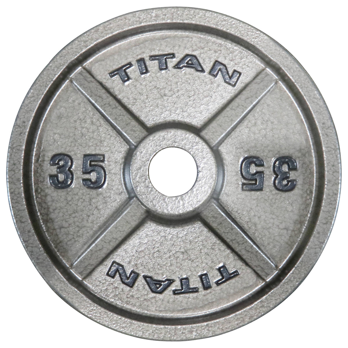 Cast Iron 35 lb Olympic Weight Plates J987225