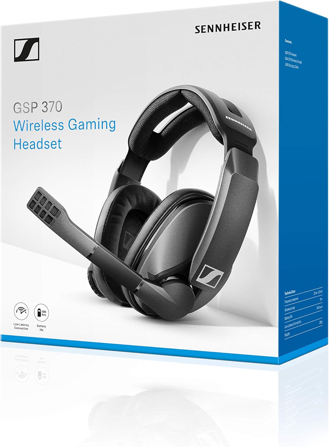 Black Over-Ear Wireless Gaming Headset Y85057