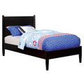 Black Mid-Century Twin Platform Bed K4929