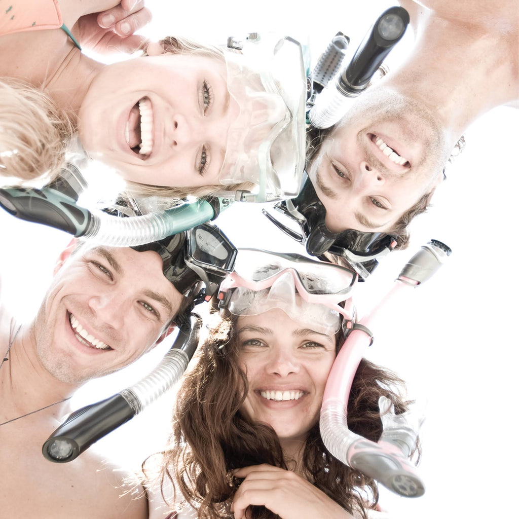 Adult Mask, Snorkel, Fins, Gear Bag Set M335465