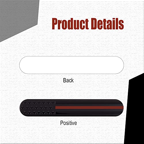 2PCS Metal American Flag Car Badge Decal R516934