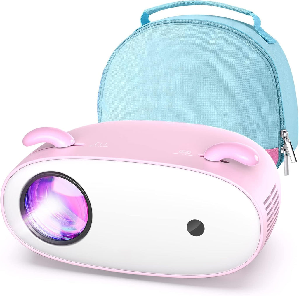 Mini Projector, Portable Video Projector with 1080P Supported and 300'' Display O80182