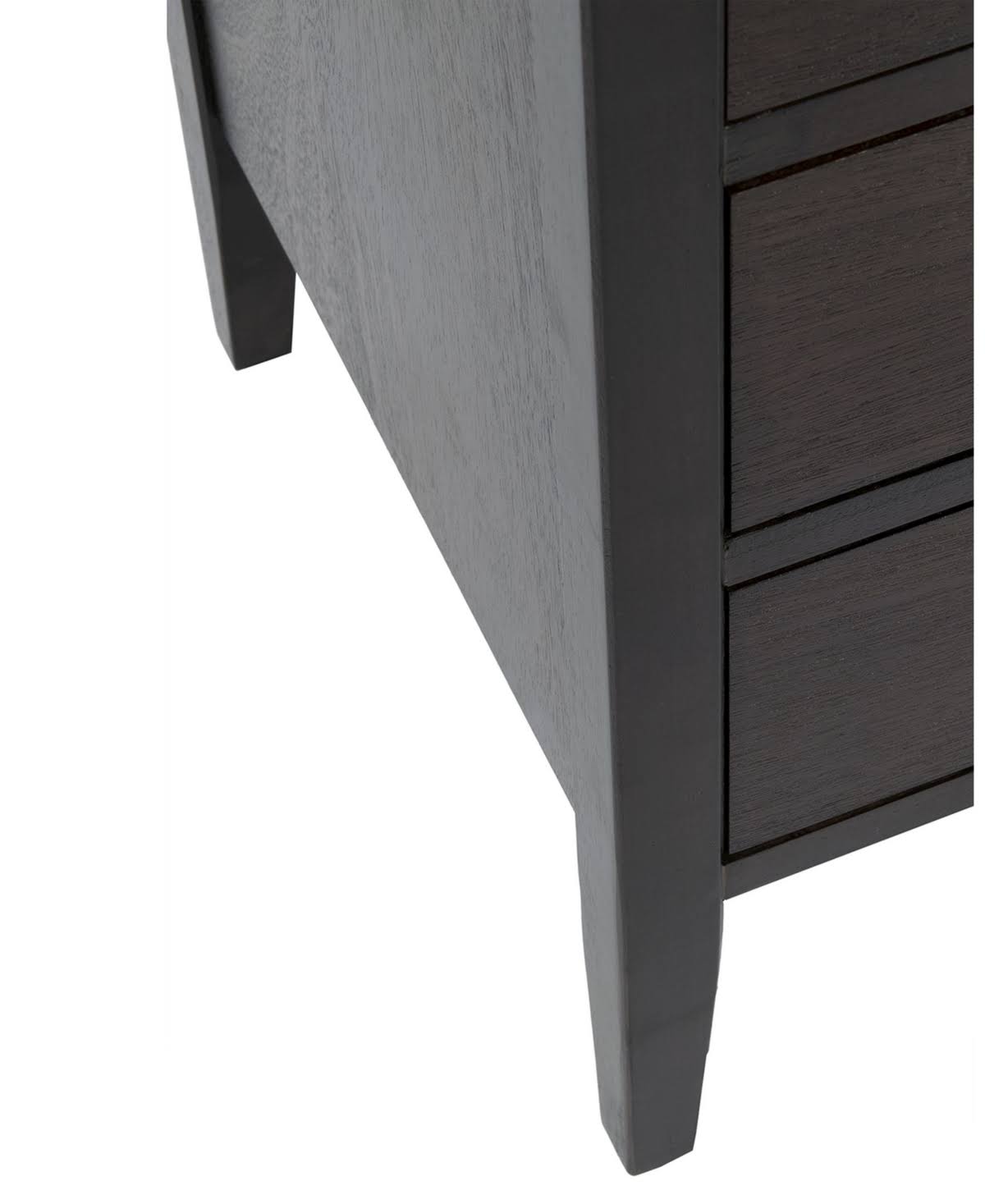 Acacia Wood Rectangle Accent Table Brown J39766