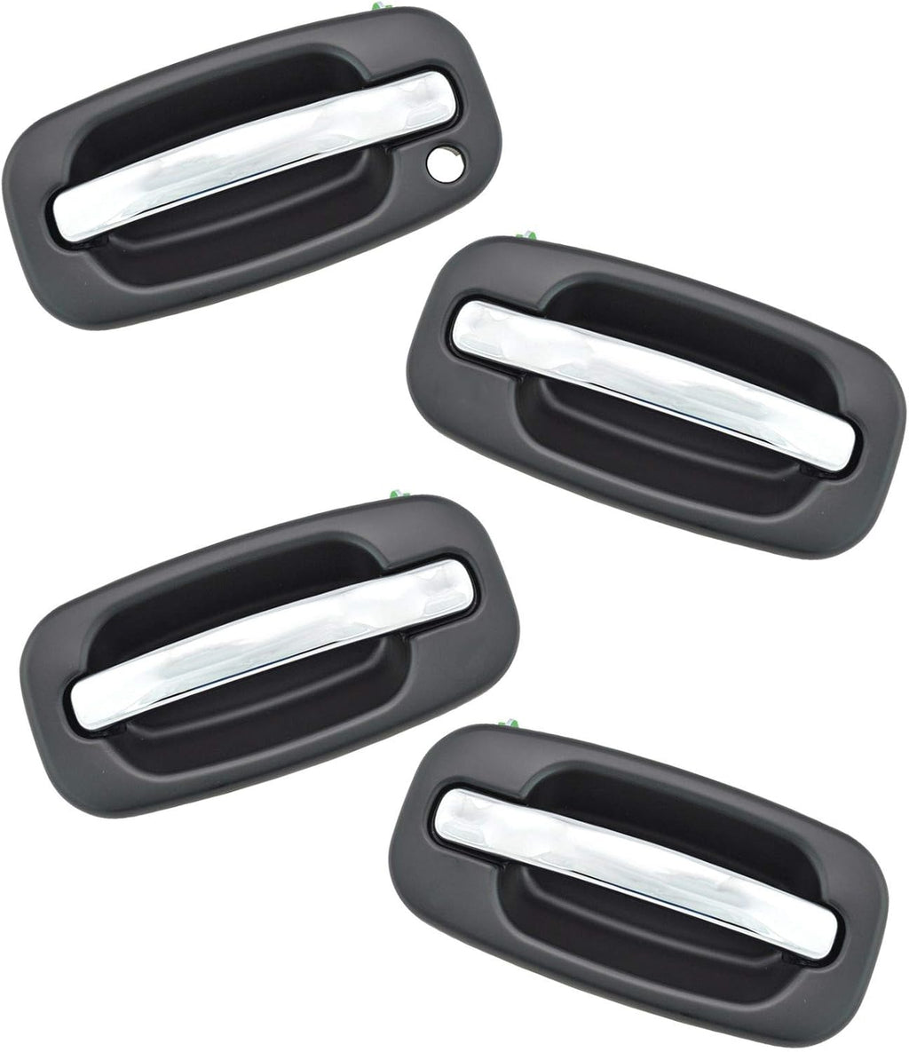 Chrome Exterior Door Handle Set of 4 L685094