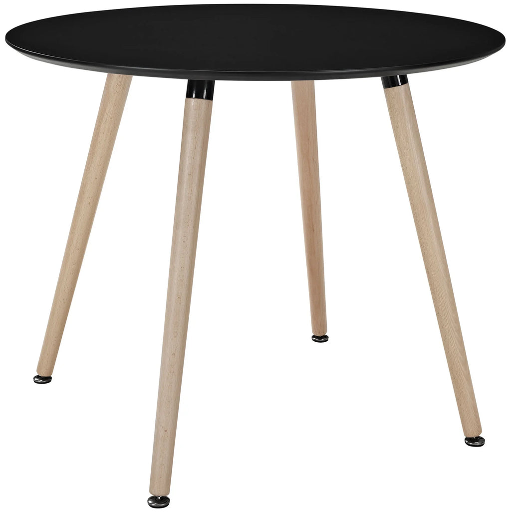 Black Round Dining Table L51551