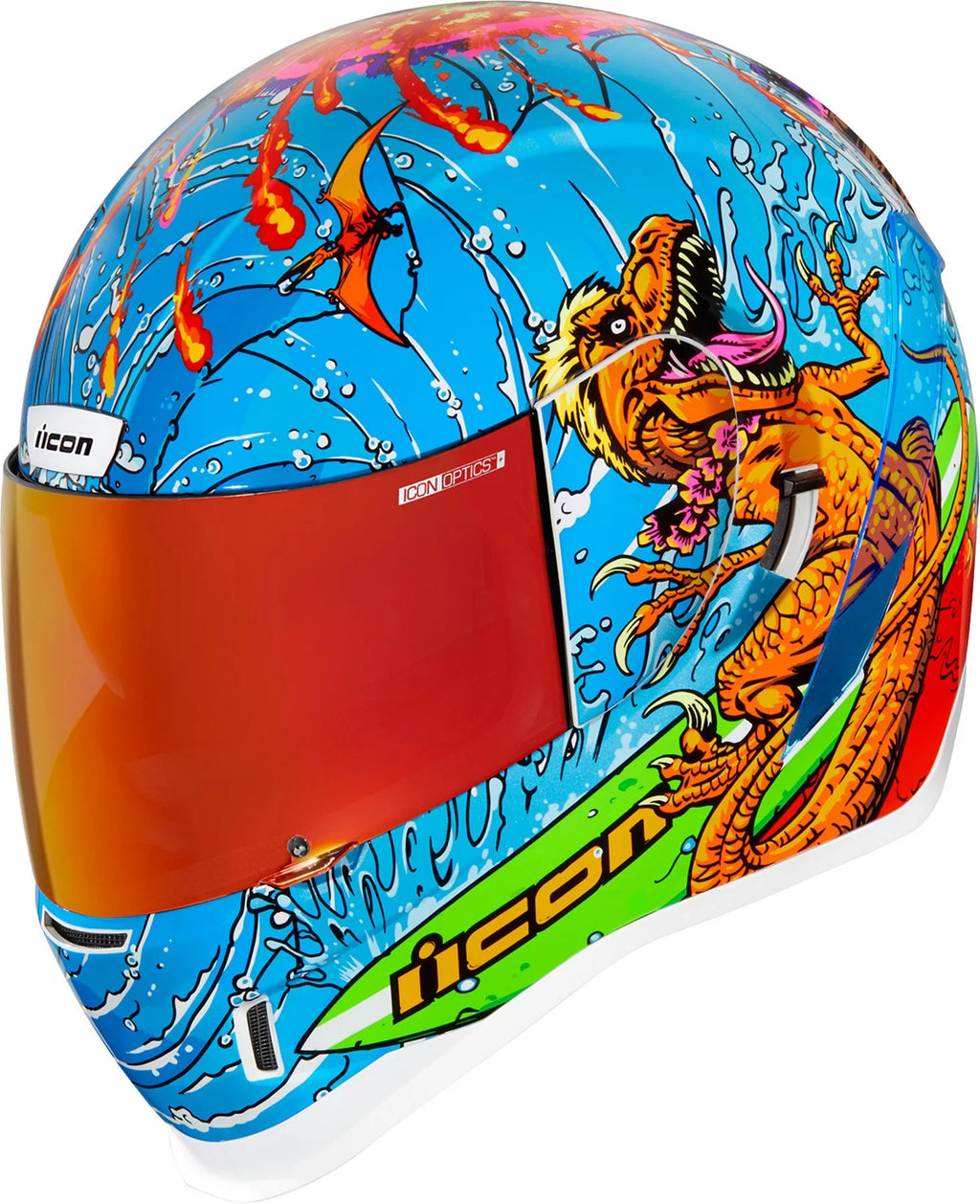 Blue Motorcycle Helmet A864
