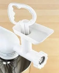 Food Meat Grinder Attachment with Sausage Stuffer Kit and Food Tray E562