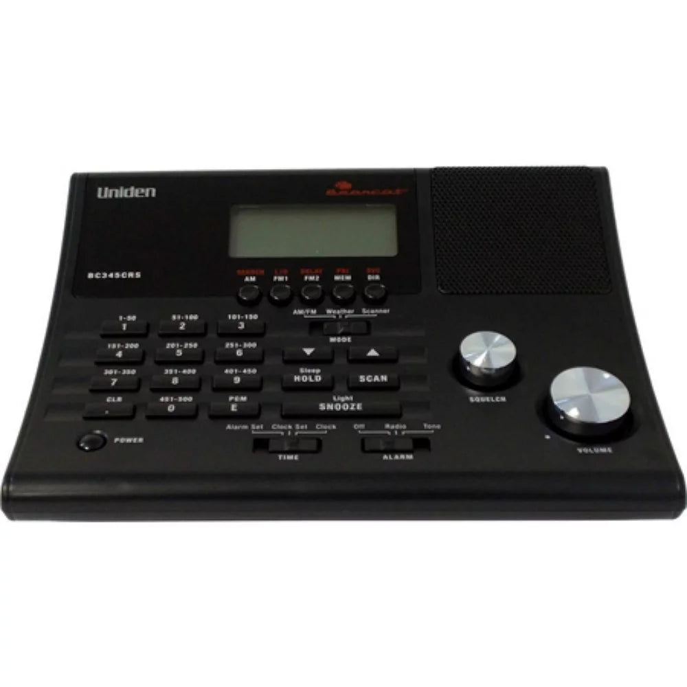 Clock/Radio Scanner with Weather Alert Y90602