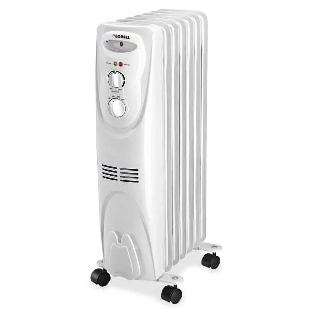 1500 Watt 3-Setting White Oil Filled Electric Heater Z396