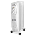 1500 Watt 3-Setting White Oil Filled Electric Heater Z396