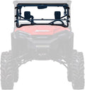Heavy Duty Scratch Resistant Flip/Fold Down 2-in-1 Windshield 1/4 Thick Polycarbonate Hard Coated C7025