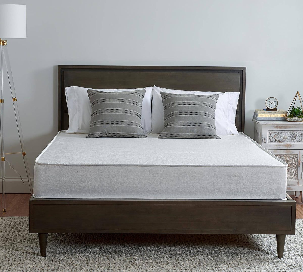 Twin Extra Long Two-Sided 8 inch Firm Foam Mattress Q117