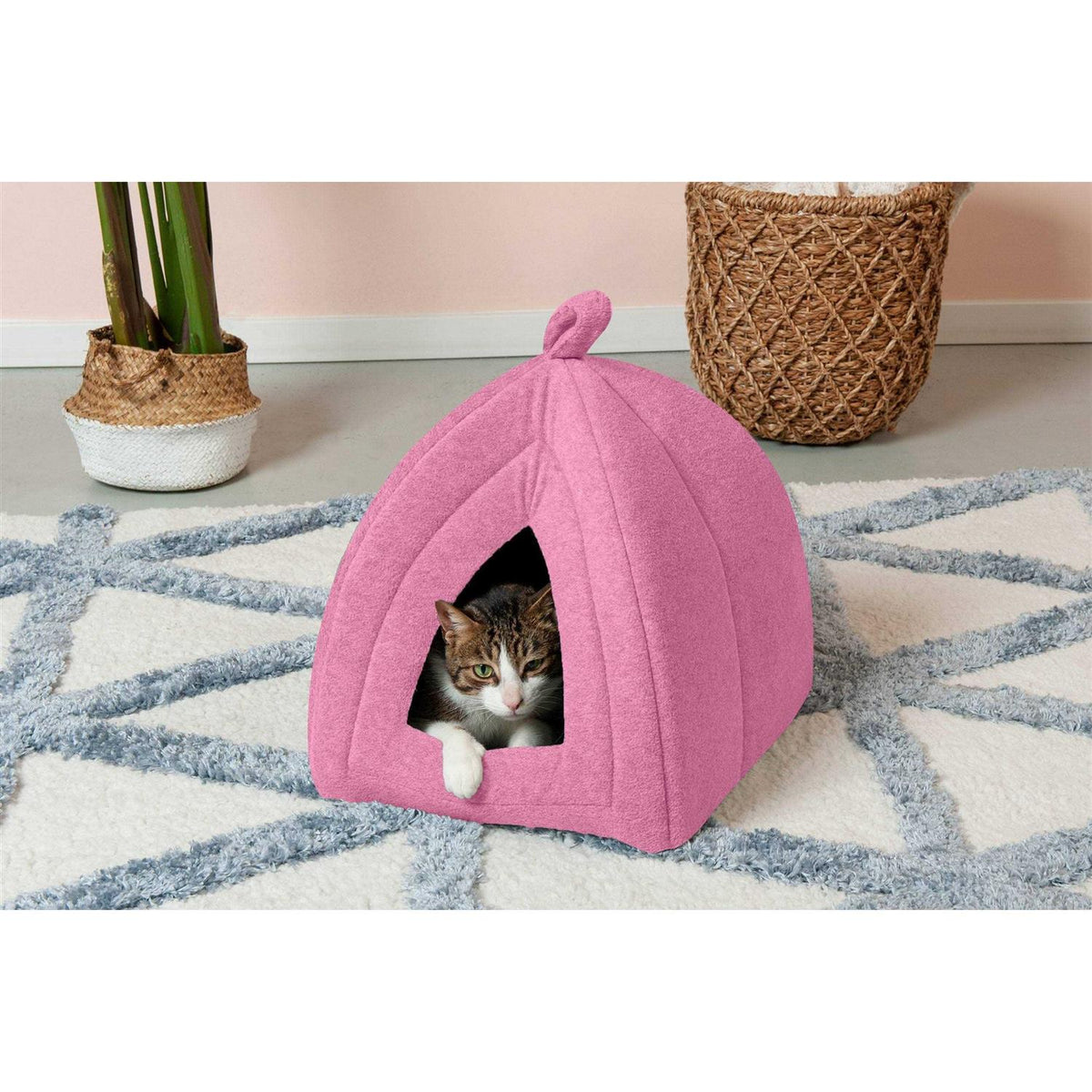 Fleece Pet Bed Tent Q823409