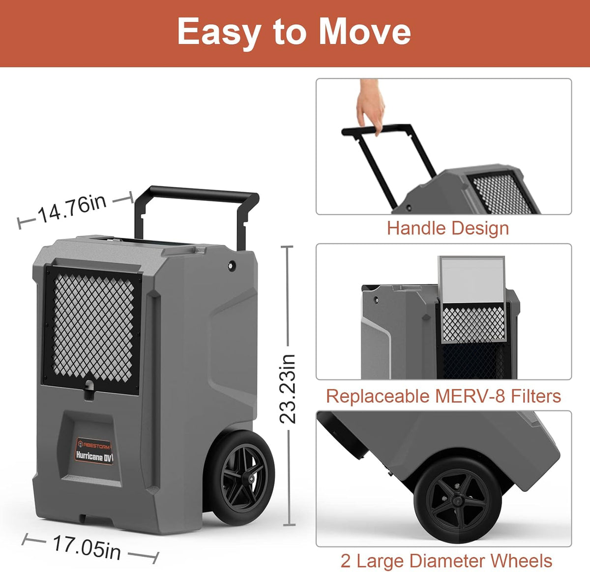 110 Pints Commercial Dehumidifier with Pump W3440