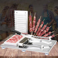 Stainless Steel Manual Skewer Making Machine 10pcs/Batch V58294
