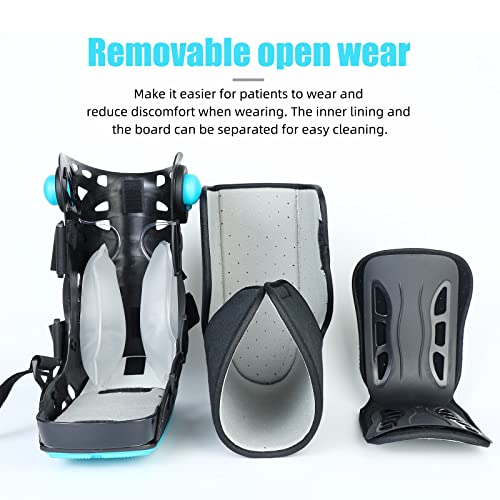 Medical Inflatable Walking Boot Black Medium O280