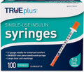 31g 1.0cc 5/16" Insulin Syringes Pack of 100 W4021