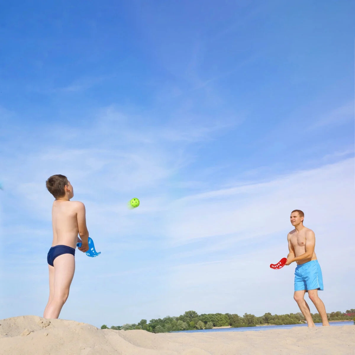 Scoop Ball Game Toss & Catch Set Outdoor Sports Beach Game P2791