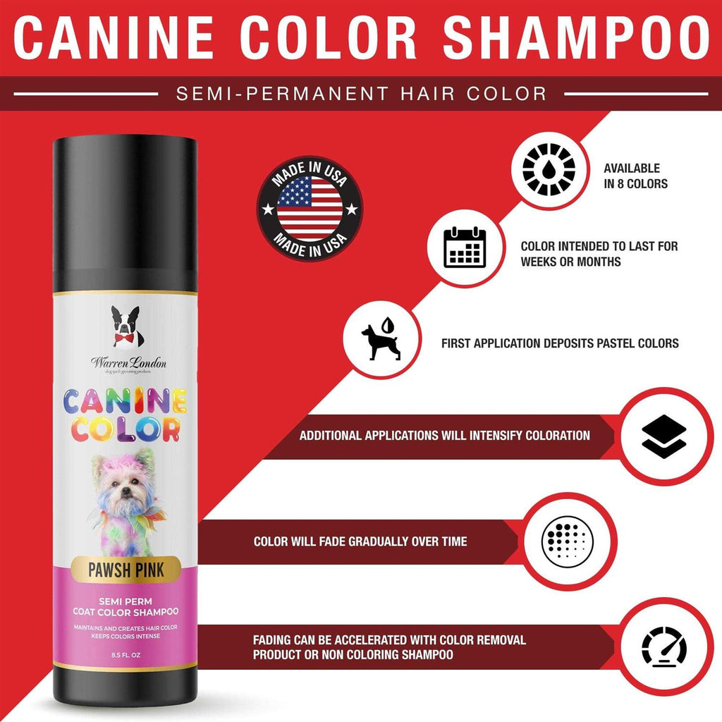 Semi Perm Coat Color Shampoo for Dogs C367