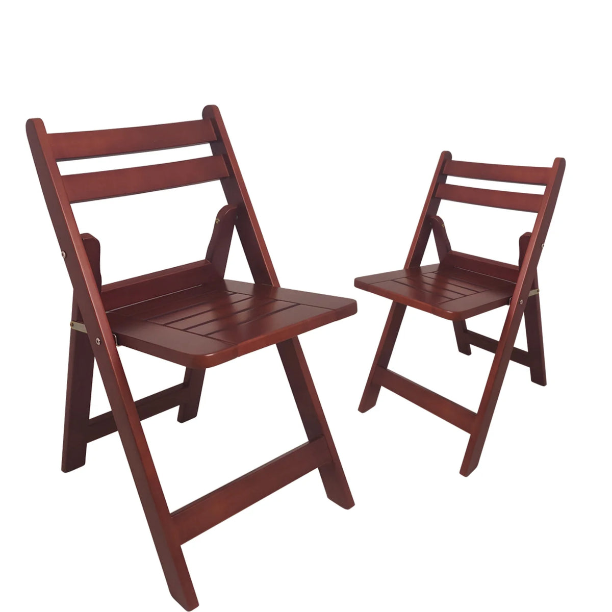 Wood Folding Chair Set of 2 W741