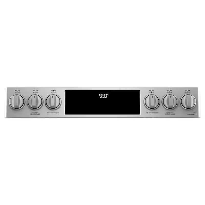 30 in. 7.0 cu. ft. Double Oven Dual-Fuel Range with Convection and Self-Clean Stainless Steel F98448
