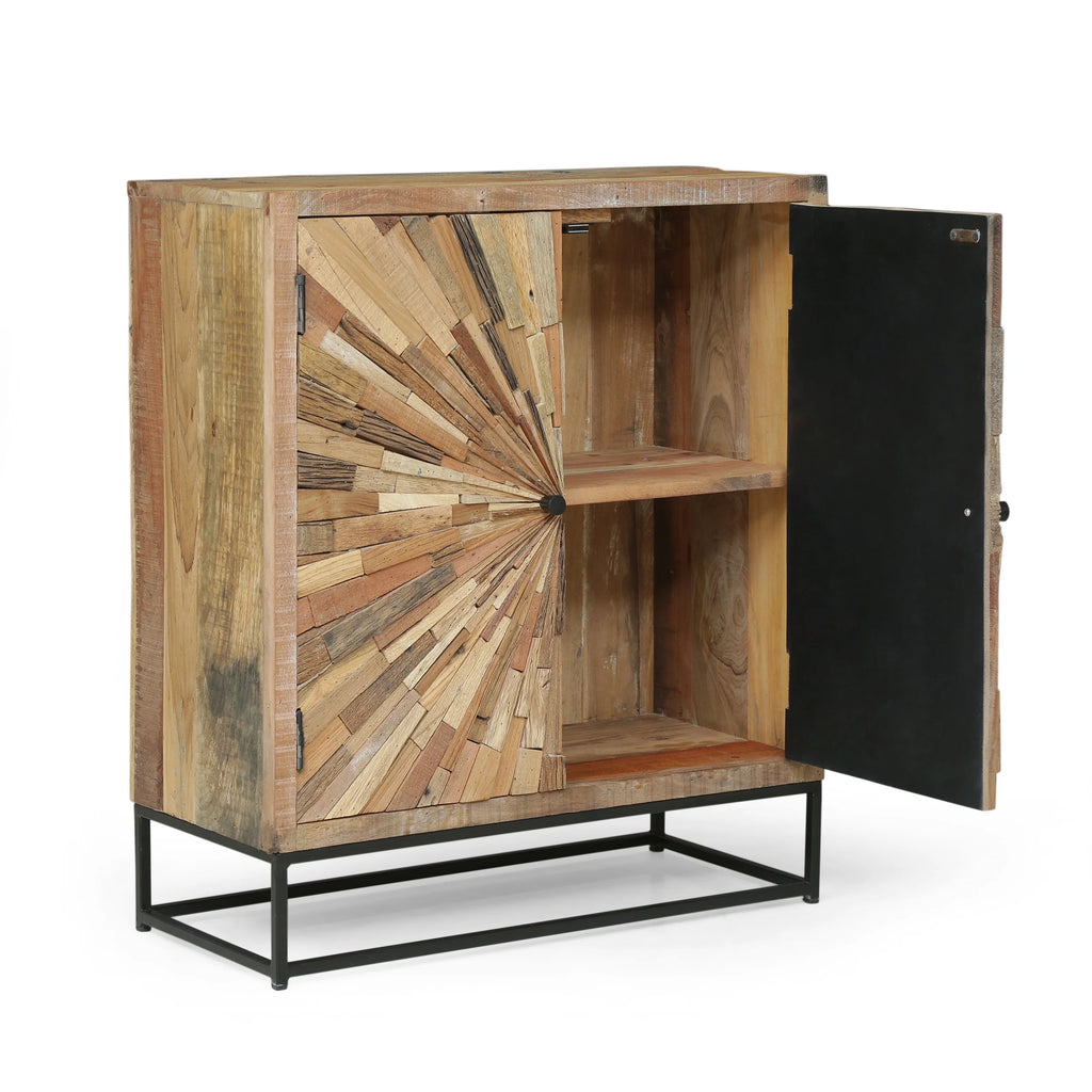 Handcrafted Wooden 2 Door Cabinet P6504