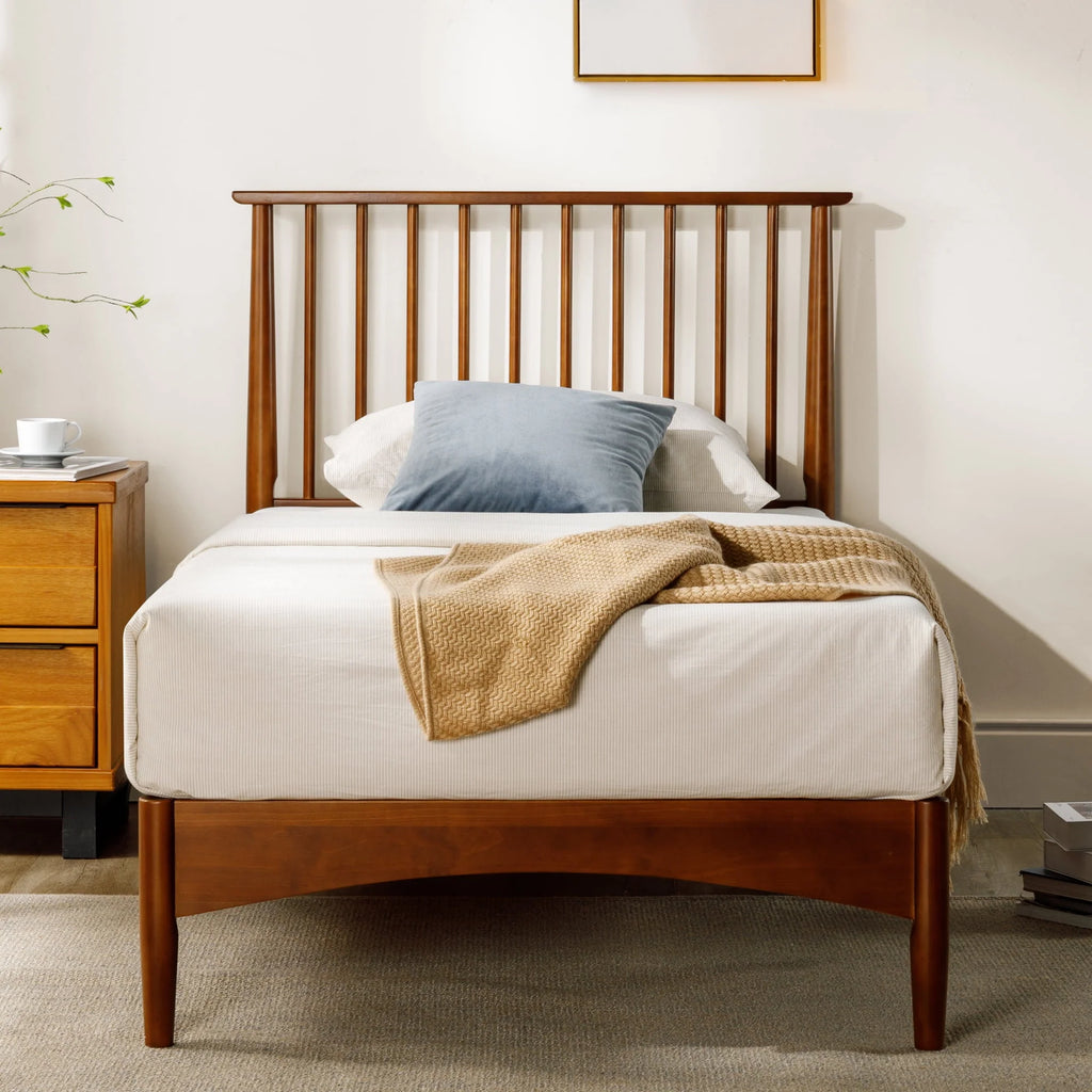 Queen Wood Platform Bed Frame F74252