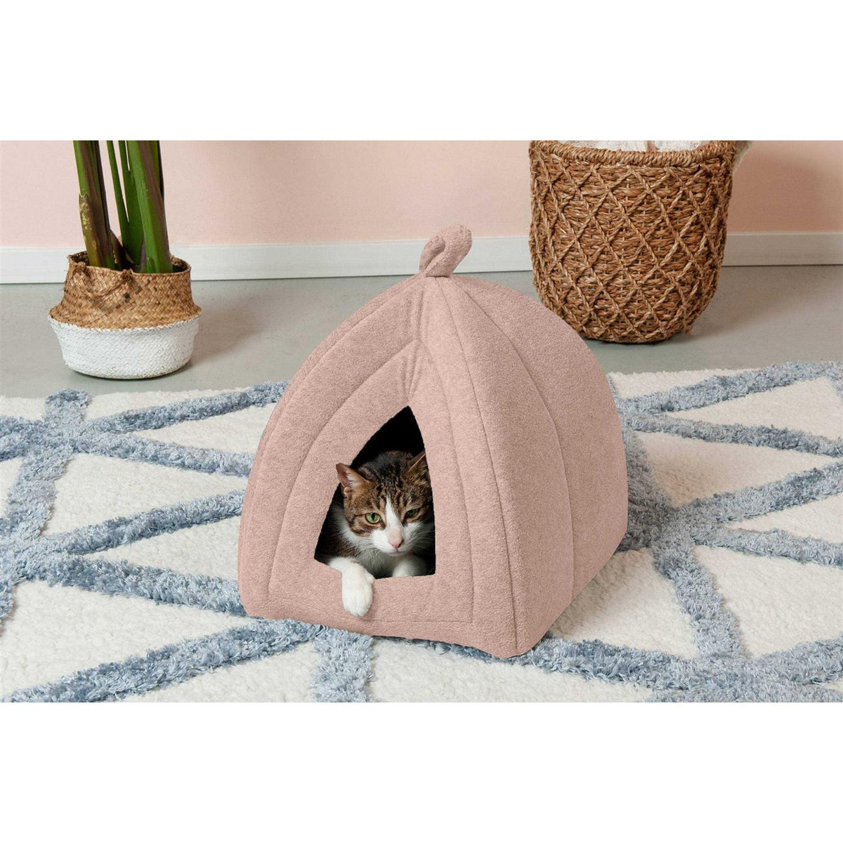Fleece Pet Bed Tent Q823409