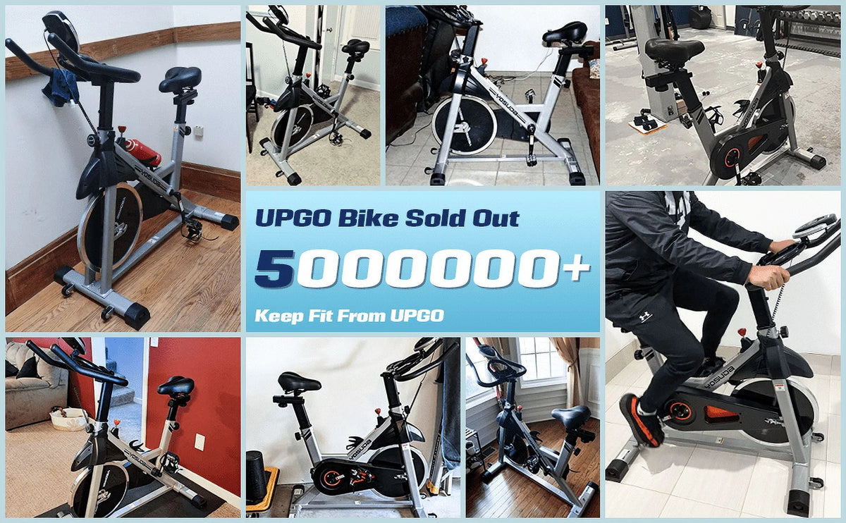 Indoor Cycling Bike Stationary Bike 270lb Max Weight B756827