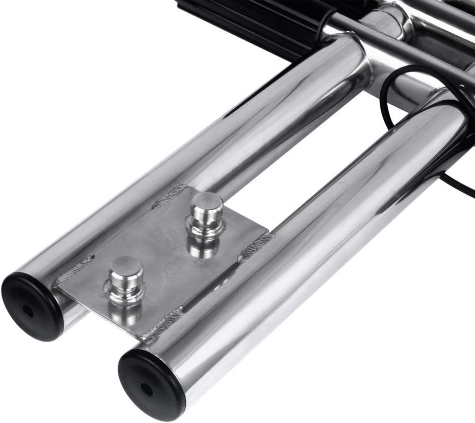 Stainless Steel 4 Step Telescopic Boat Ladder Y239