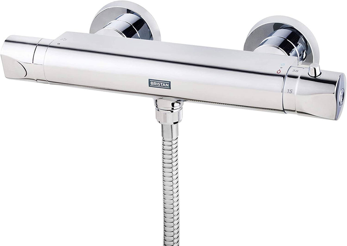 Thermostatic Shower Mixer Bar Valve, Chrome Plated S769