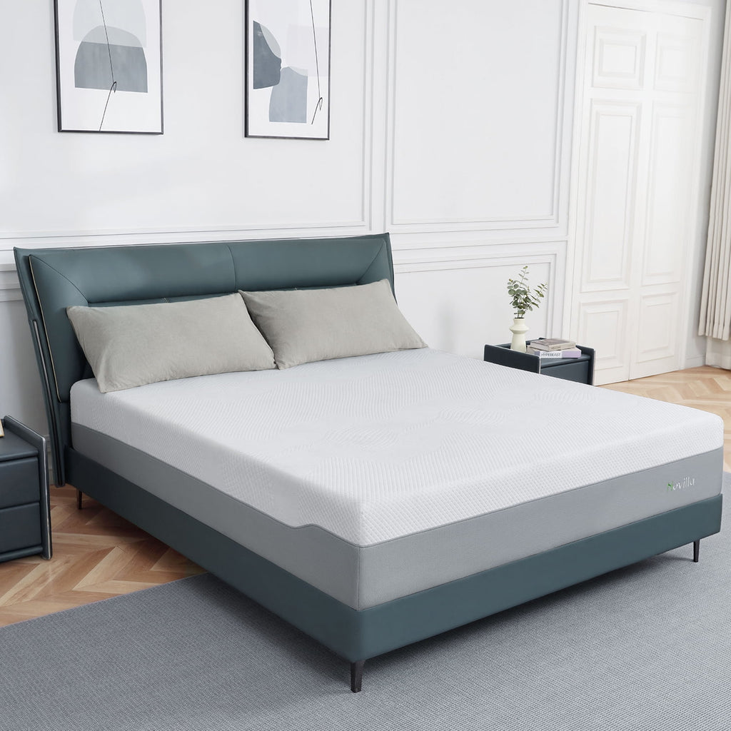 12 Gel Memory Foam Medium Firm Mattress, Full Size E158