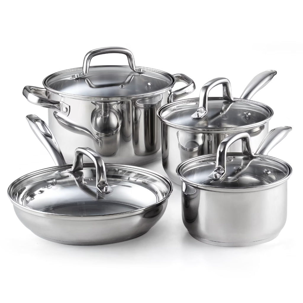 8-Piece Stainless Steel Induction Cookware Set F87958