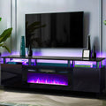 Black Fireplace TV Stand for TVs up to 80 B183678
