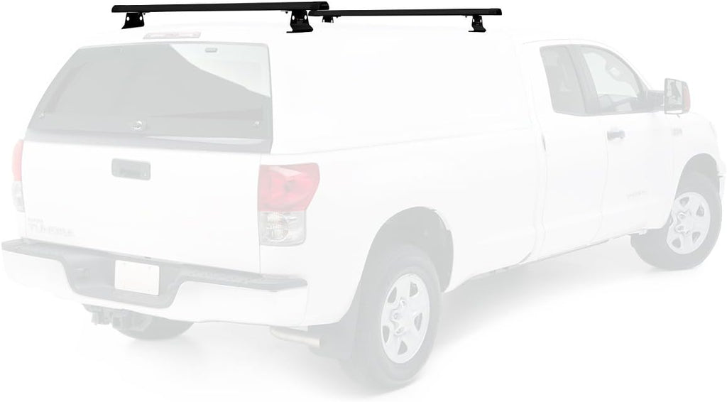 Black Pickup Topper Roof Rack with 50" Bars G470126