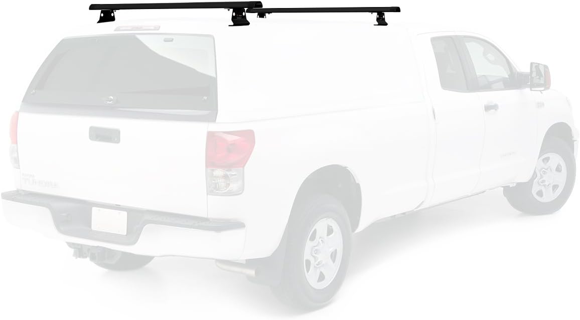 Black Pickup Topper Roof Rack with 50" Bars G470126