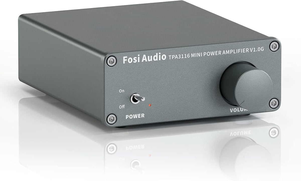 2 Channel Mini Stereo Amplifier with Power Supply L77764
