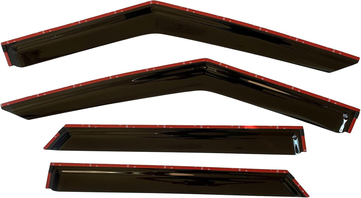 4 Pcs Set Side Window Vent Visor Rain Guards U648