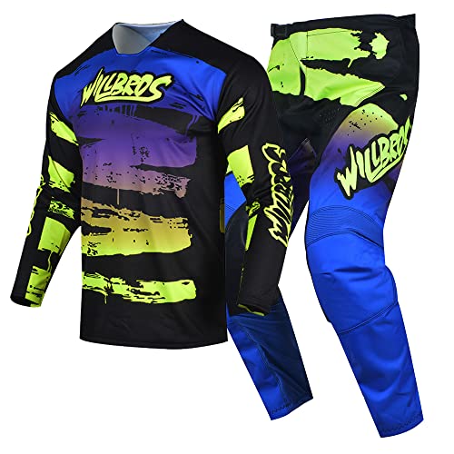 Motocross Jersey Pant Combo Dirt Bike Gear Set V85411