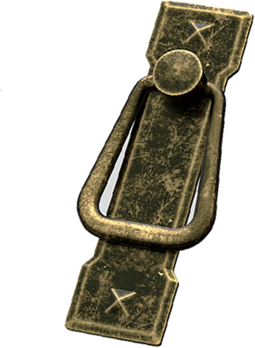 6 Pack Antique Brass 3 Inch Horizontal Bail Cabinet Pulls H9881